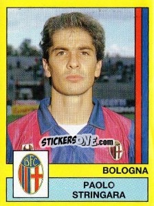 Sticker Paolo Stringara - Calciatori 1988-1989 n. 50 - Panini
