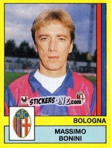 Sticker Massimo Bonini - Calciatori 1988-1989 n. 52 - Panini