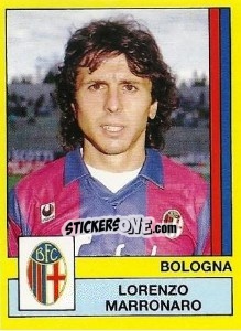 Sticker Lorenzo Marronaro - Calciatori 1988-1989 n. 53 - Panini