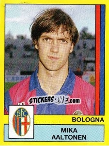 Sticker Mika Aaltonen - Calciatori 1988-1989 - Panini