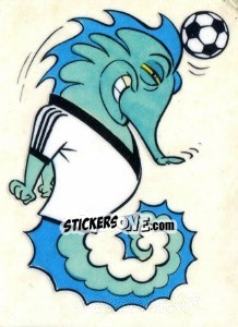 Sticker Mascotte - Calciatori 1988-1989 n. 64 - Panini