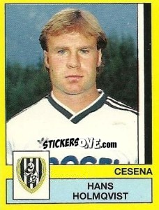 Sticker Hans Holmqvist - Calciatori 1988-1989 - Panini