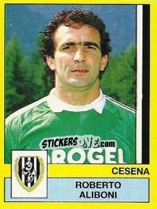 Sticker Roberto Aliboni - Calciatori 1988-1989 n. 76 - Panini