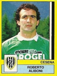 Cromo Roberto Aliboni - Calciatori 1988-1989 - Panini