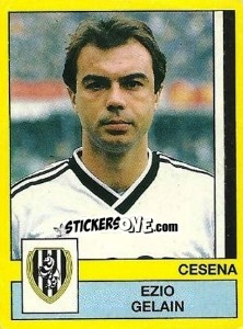 Sticker Ezio Gelain - Calciatori 1988-1989 n. 78 - Panini