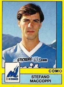 Sticker Stefano Maccoppi - Calciatori 1988-1989 n. 87 - Panini