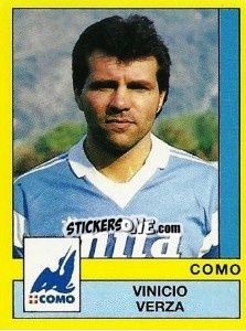 Figurina Vinicio Verza - Calciatori 1988-1989 - Panini