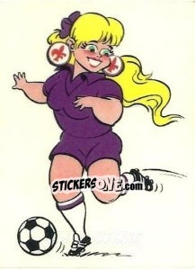Sticker Mascotte - Calciatori 1988-1989 n. 104 - Panini