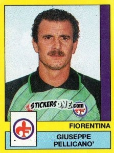 Figurina Giuzseppe Pellicano' - Calciatori 1988-1989 - Panini