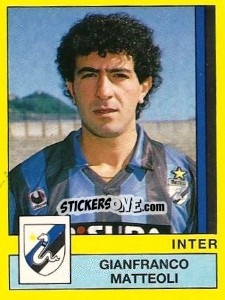 Sticker Gianfranco Matteoli - Calciatori 1988-1989 n. 126 - Panini