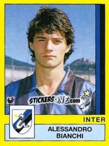 Sticker Alessandro Bianchi - Calciatori 1988-1989 - Panini