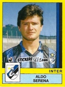Sticker Aldo Serena - Calciatori 1988-1989 - Panini
