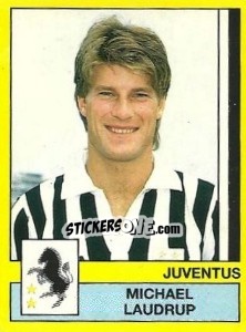 Figurina Michael Laudrup - Calciatori 1988-1989 - Panini