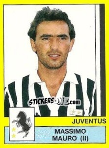 Cromo Massimo Mauro - Calciatori 1988-1989 - Panini