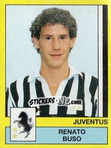 Sticker Renato Buso - Calciatori 1988-1989 n. 160 - Panini