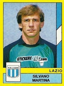 Sticker Silvano Martina - Calciatori 1988-1989 - Panini