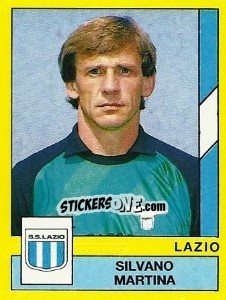 Sticker Silvano Martina - Calciatori 1988-1989 n. 162 - Panini