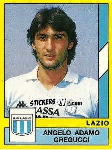 Sticker Angelo Adamo Gregucci - Calciatori 1988-1989 n. 167 - Panini
