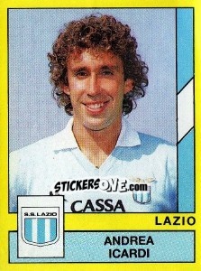 Cromo Andrea Icardi - Calciatori 1988-1989 - Panini