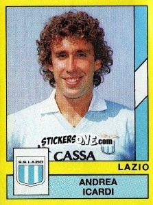 Sticker Andrea Icardi - Calciatori 1988-1989 n. 170 - Panini