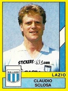 Sticker Claudio Sclosa - Calciatori 1988-1989 - Panini