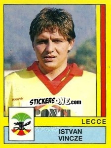 Cromo Istvan Vincze - Calciatori 1988-1989 - Panini