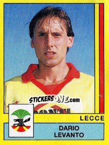 Sticker Dario Levanto - Calciatori 1988-1989 n. 199 - Panini