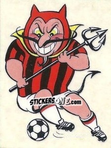 Sticker Mascotte - Calciatori 1988-1989 n. 204 - Panini