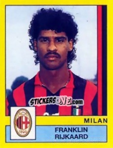 Sticker Franklin Rijkaard - Calciatori 1988-1989 n. 207 - Panini