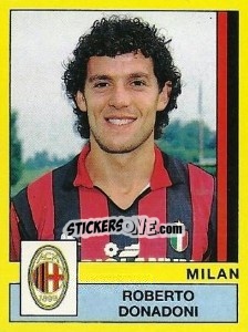 Sticker Roberto Donadoni - Calciatori 1988-1989 n. 209 - Panini