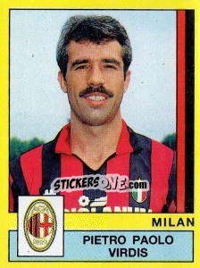 Sticker Pietro Paolo Virdis - Calciatori 1988-1989 - Panini