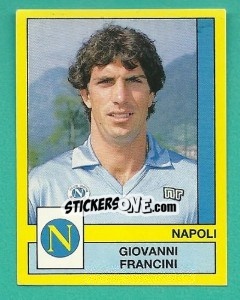 Sticker Giovanni Francini - Calciatori 1988-1989 n. 225 - Panini