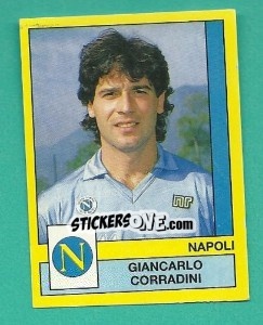 Figurina Giancarlo Corradini - Calciatori 1988-1989 - Panini