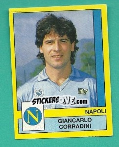 Sticker Giancarlo Corradini - Calciatori 1988-1989 n. 226 - Panini