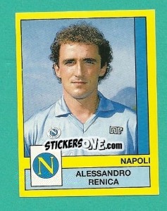 Sticker Alessandro Renica - Calciatori 1988-1989 n. 228 - Panini