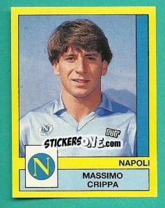 Figurina Massimo Crippa - Calciatori 1988-1989 - Panini