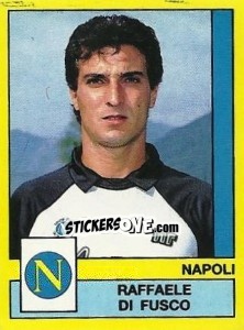 Sticker Raffaele Di Fusco - Calciatori 1988-1989 n. 236 - Panini