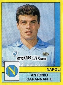 Sticker Antonio Carranante - Calciatori 1988-1989 n. 237 - Panini