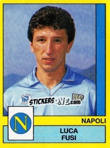 Figurina Luca Fusi - Calciatori 1988-1989 - Panini