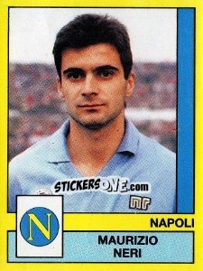 Sticker Maurizio Neri - Calciatori 1988-1989 n. 240 - Panini