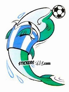 Sticker Mascotte - Calciatori 1988-1989 n. 244 - Panini
