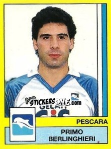 Sticker Primo Berlinghieri - Calciatori 1988-1989 n. 253 - Panini