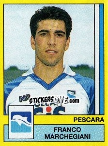 Sticker Franco Marchegiani - Calciatori 1988-1989 n. 258 - Panini
