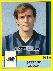 Cromo Stefano Cuoghi - Calciatori 1988-1989 - Panini