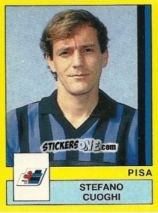 Sticker Stefano Cuoghi - Calciatori 1988-1989 n. 269 - Panini