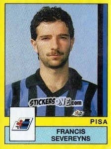 Sticker Francis Severeyns - Calciatori 1988-1989 n. 273 - Panini