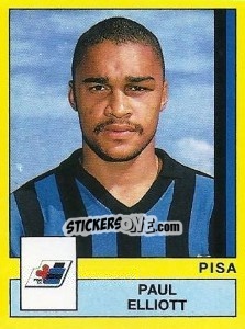 Sticker Paul Elliott - Calciatori 1988-1989 - Panini