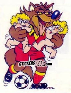 Sticker Mascotte - Calciatori 1988-1989 n. 284 - Panini