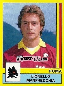 Sticker Lionello Manfredonia - Calciatori 1988-1989 - Panini