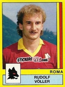 Sticker Rudolf Völler - Calciatori 1988-1989 - Panini